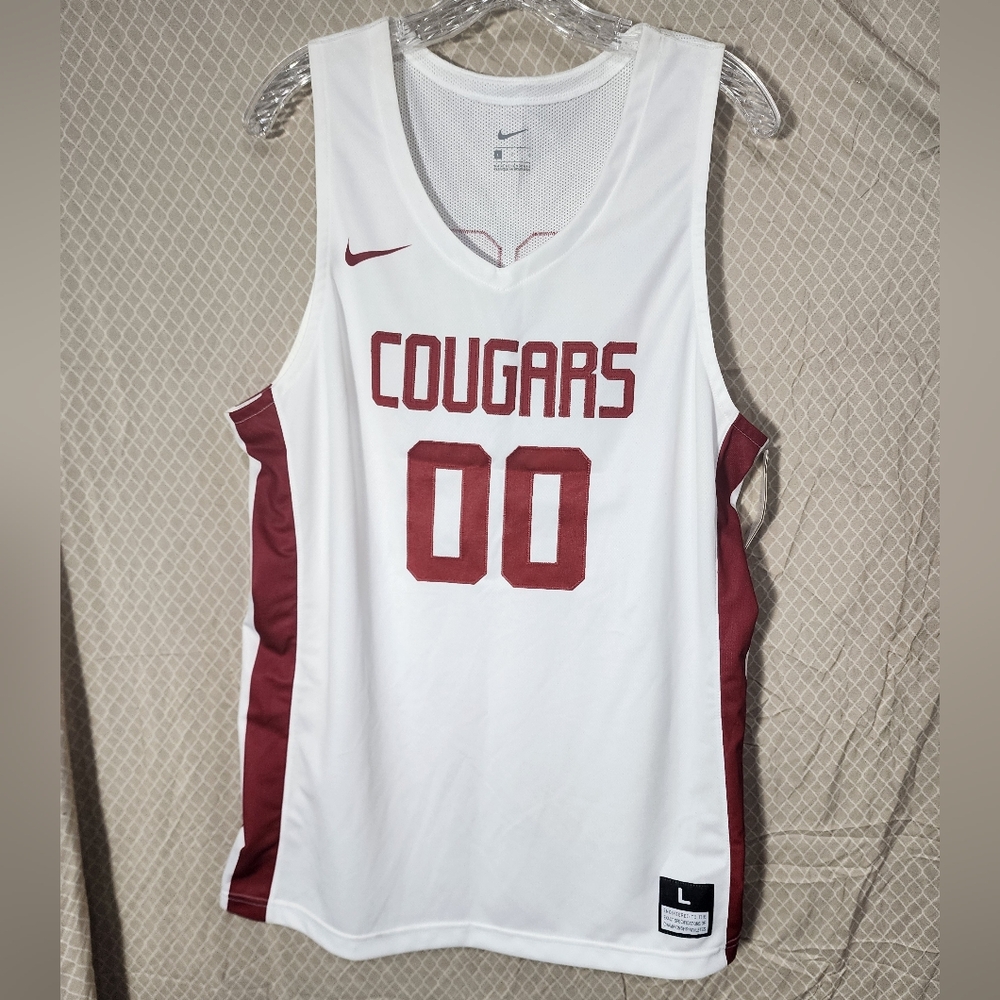 Nike Dri-fit NWT Washington State Cougars 00 Basketball Jersey Women's Large